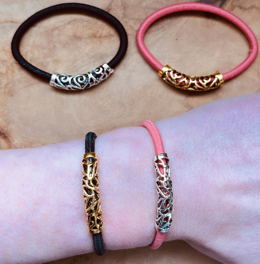 Hair Tie Bracelet, Elastic Bracelet Hair Tie, Stretch Hair Tie Bracelet, Cute Hair Accessories, Everyday Jewelry Bracelet