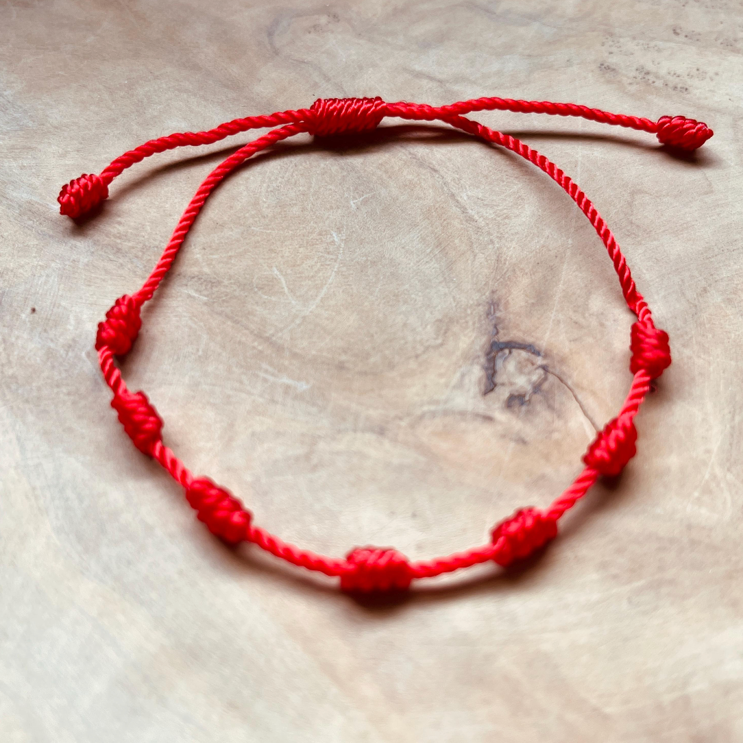Red String of Fate Bracelet, Invisible Thread Bracelet, Soulmate Destiny Bracelet, Adjustable Red String Bracelet Gift